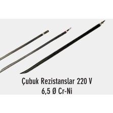 Ender Çubuk Rezistans 1500W 150 cm 220 V 6,5 ? Cr-Ni