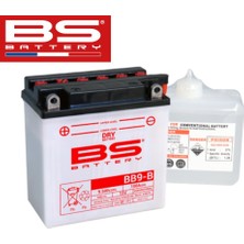 BS Battery Bb9-B (Dry) 2007-2015 Piaggio Fly 100 Uyumlu Akü