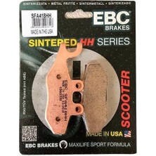 Ebc SFA418HH 2008-2010 Piaggio Mp3 250 Uyumlu Arka Fren Balatası (Arka Lastik 14'') Sinterli Balata