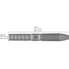 Target Gabriel Clemens G2 % 90 Tungsten Sp Çelik Uçlu Dart Oku