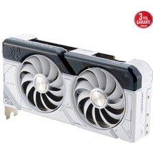 Asus ASUS-DUAL-RTX4070S-12G-WHITE-NVIDIA-GEFORCE-RTX 4070 SUPER-12GB GDDR6X-192BIT-2475MHZ-HDMI-DP-DLSS3 Ekran Kartı