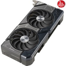 Asus ASUS-DUAL-RTX4070TIS-O16G-NVIDIA-GEFORCE-RTX 4070 Tı SUPER-16GB GDDR6X-256BIT-2655MHZ-OC-HDMI-DP-DLSS3 Ekran Kartı