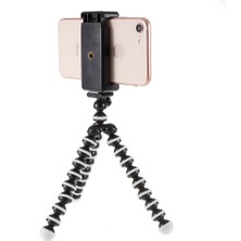 Unbrand Ahtapot Tripod Ahtapot Braketi 360 Derece Döndürme Mini Evrensel Cep Telefon Tutucu Stand Anti-Crack Telefon Tripod Stand Canlı Akış Vlogging Video (Yurt Dışından)