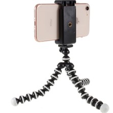 Unbrand Ahtapot Tripod Ahtapot Braketi 360 Derece Döndürme Mini Evrensel Cep Telefon Tutucu Stand Anti-Crack Telefon Tripod Stand Canlı Akış Vlogging Video (Yurt Dışından)