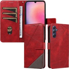 Colorful Home1 Samsung Galaxy A24 4g Için Flip Case ve Kart Yuvası Yüksek Kaliteli Deri (Yurt Dışından)