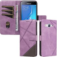 Colorful Home1 Samsung Galaxy J3 2016 Deri Telefon Koruma Çantası ile Flip Case (Yurt Dışından)