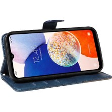 Colorful Home1 Elmas Dikiş ile Samsung Galaxy A14 5g Yüksek Kalite Için Flip Case (Yurt Dışından)