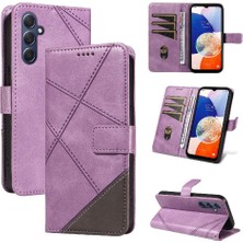 Colorful Home1 Elmas Dikiş ile Samsung Galaxy A14 5g Yüksek Kalite Için Flip Case (Yurt Dışından)