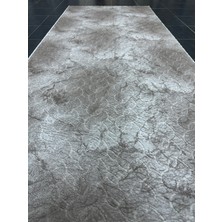 Merinos Kaymaz Taban Yıkanabilir Kesme Yolluk Kahve