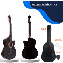 Madrid  Mcg Serisi Tam Boy Klasik Gitar Set Bk Cutaway