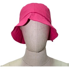 Miniso Pembe Bucket Şapka