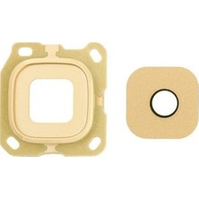 GMR Samsung Uyumlu Galaxy C9 Kamera Lensi Gold