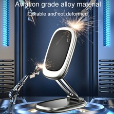 Unbrand Q43 Manyetik Araç Telefonu Tutucu Dönebilen Katlanabilir Masaüstü Telefon Standı iPhone 16/16 Plus / 16 Pro / 16 Pro Max (Yurt Dışından)