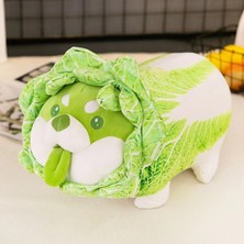 Nuofan 35CM Seth Doodle Sebze Köpek Peluş Oyuncak Lahana Sebze Köpek Bebek (Yurt Dışından)