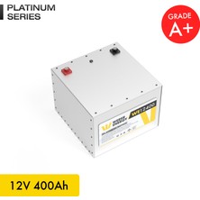 WERER ENERGY 12V 400Ah LiFePO4 Platinum Series Bluetooth'lu Lityum Demir Fosfat Akü