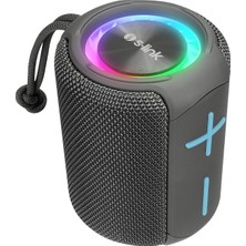S-link SL-S79 Roll Gri 6W 1200mAh USB-TF-TWS-IPX5 Bluetooth Hoparlör