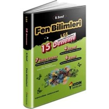 Aydın Yayınları 8. Sınıf Fen Bilimleri 15 Deneme