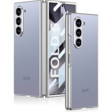 Lyon Tech Galaxy Z Fold 6 Kılıf Titanyum Metal Tasarımlı Zore Kıpta Caz Kapak