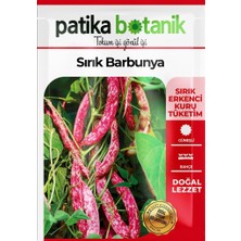 Patika Botanik 40 Adet Yerli Ata Sırık Barbunya Tohumu (Selim)