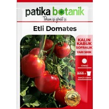 Patika Botanik 150 Adet Yerli Ata Etli Domates Tohumu (Kalın Kabuk)