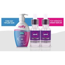 Epify Episoft İstenmeyen Tüylere Karşı Serum x 2 adet + Epify Tüy Dökücü Krem