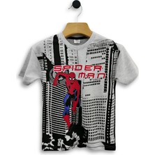Triliya - Erkek Çocuk Ikili Takım - Örümcek Adam Baskılı T-Shirt ve Eşofman Altı 3-11 Yaş