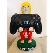 Green Street Fıghter ( Ken ) Joystick Tutucu Stand