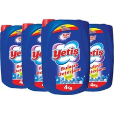 Yetiş Sıvı Bulaşık Detarjanı 4 kg x 4