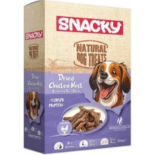 Snacky Kurutulmuş Tavuk Boyun Köpek Ödülü Maması 100GR