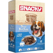 Snacky Kurutulmuş Dana Akciğer Köpek Ödül Maması 80GR