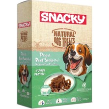 Snacky Kurutulmuş Dana Paça Derisi Köpek Ödülü Maması 100GR