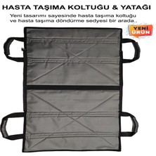 Benlife Hasta Taşıma Kaldırma Transfer Sedyesi Hasta Koltuğu ve Yatağı - Fermuarlı Model
