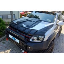 Omsa Volkswagen Amarok Dragon Ön Kaput Koruyucu 3 Parça 2010-2021 Arası