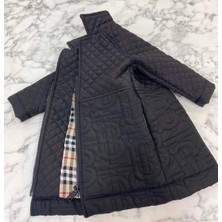HC Kids Wear Kız Çocuk Trençkot Kapitone Yağmurluk