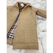 HC Kids Wear Kız Çocuk Trençkot Kapitone Yağmurluk