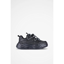 Vicco Dublin Phlon Hafif Taban Bağcıklı Sneaker Siyah