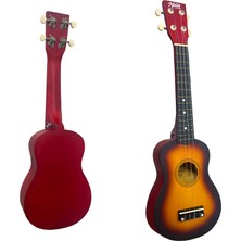 Midex UKX-233SB Sunburs Concert Ukulele (Askı Çanta Metod Pena)