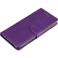 Mellow Shop Samsung Galaxy M35 Klasik Düz Renk Yüksek Kaliteli Deri Için Flip Case (Yurt Dışından)