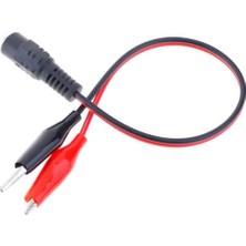 Roboyol Store 2.1mm Adaptör Krokodil Kablo Standart Dc Dişi Güç Kaynağı Timsah