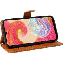 Colorful Boutique 1 Elmas Dikiş ile Samsung Galaxy A04E ve Kart Yuvası Için Flip Case (Yurt Dışından)