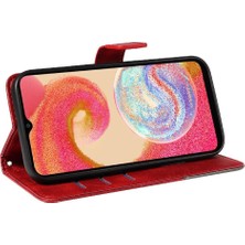 Colorful Boutique 1 Elmas Dikiş ile Samsung Galaxy A04E ve Kart Yuvası Için Flip Case (Yurt Dışından)