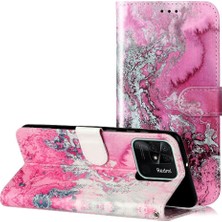 Colorful Boutique 1 Xiaomi Redmi 10C Manyetik Mermer Desen Için Flip Case Tam Koruma Pu (Yurt Dışından)