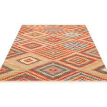 Eko Halı Soraya  Nomad  Nmd  07  Terra  Otantik  Kilim