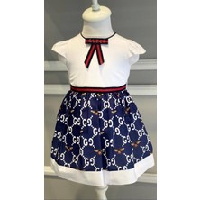 HC Kids Wear Kız Çocuk Beyaz Elbise Doğum Günü Özel Gün  Elbise