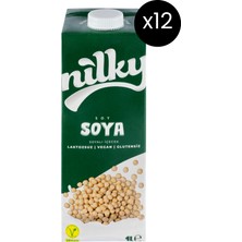 Nilky Soya Sütü Laktosuz Vegan Glütensiz  12x1 lt