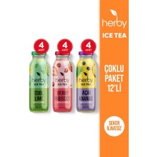 Ice Tea Soğuk Çay Şeker İlavesiz Deneme Paketi 250 ml x 12