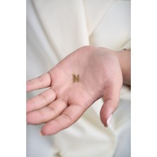 Diamine 14 Ayar Altın N Harf Kolye Ucu (Tüm Harfler Yazılır)