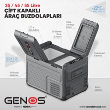 Genos Araç Buzdolabı- 35 Litre