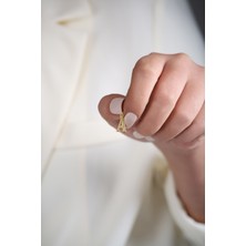 Diamine 14 Ayar Altın A Harf Kolye Ucu (Tüm Harfler Yazılır)