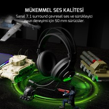 Gamepower Kugon Siyah 7.1 Surround Rainbow Gaming Kulaklık